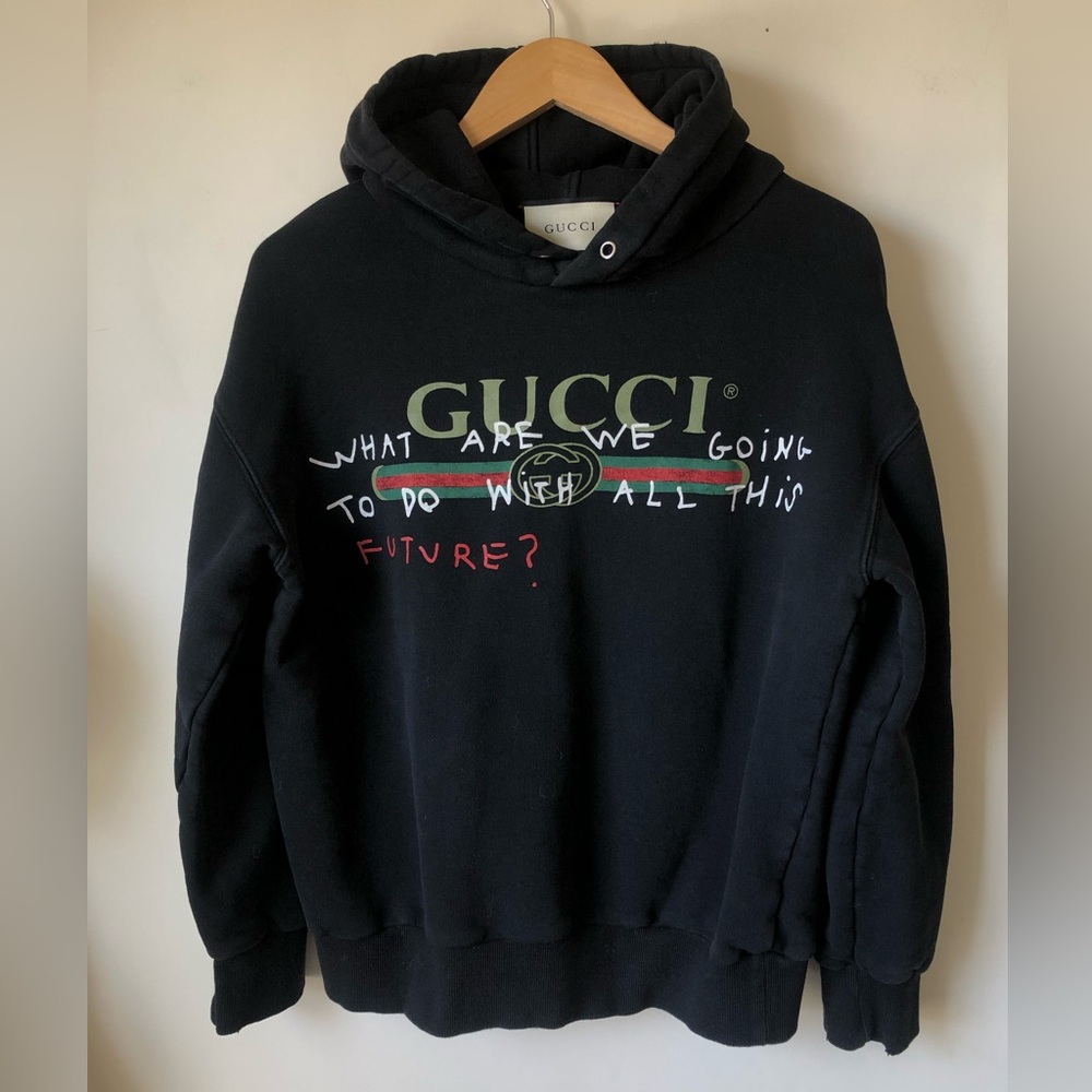 📌SOLD📌 GUCCI SWEATSHIRT LOUNGE HOODIE COCO CAPITÁN FUTURE SMALL AUTHENTIC